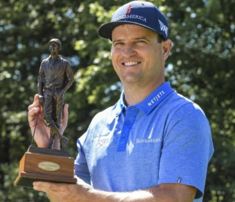 Zach Johnson honored with PGA Tour's Payne Stewart Award